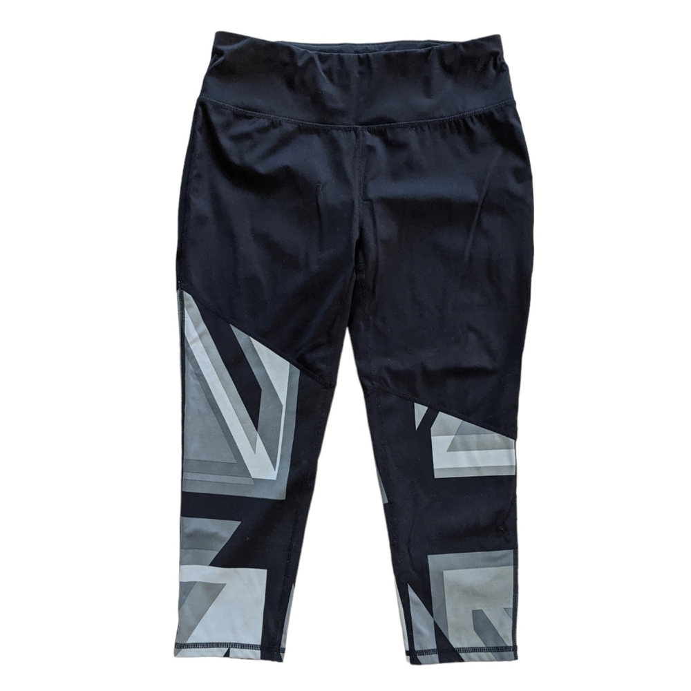 Sweaty Betty Union Jack The Power Crop Leggings High Rise